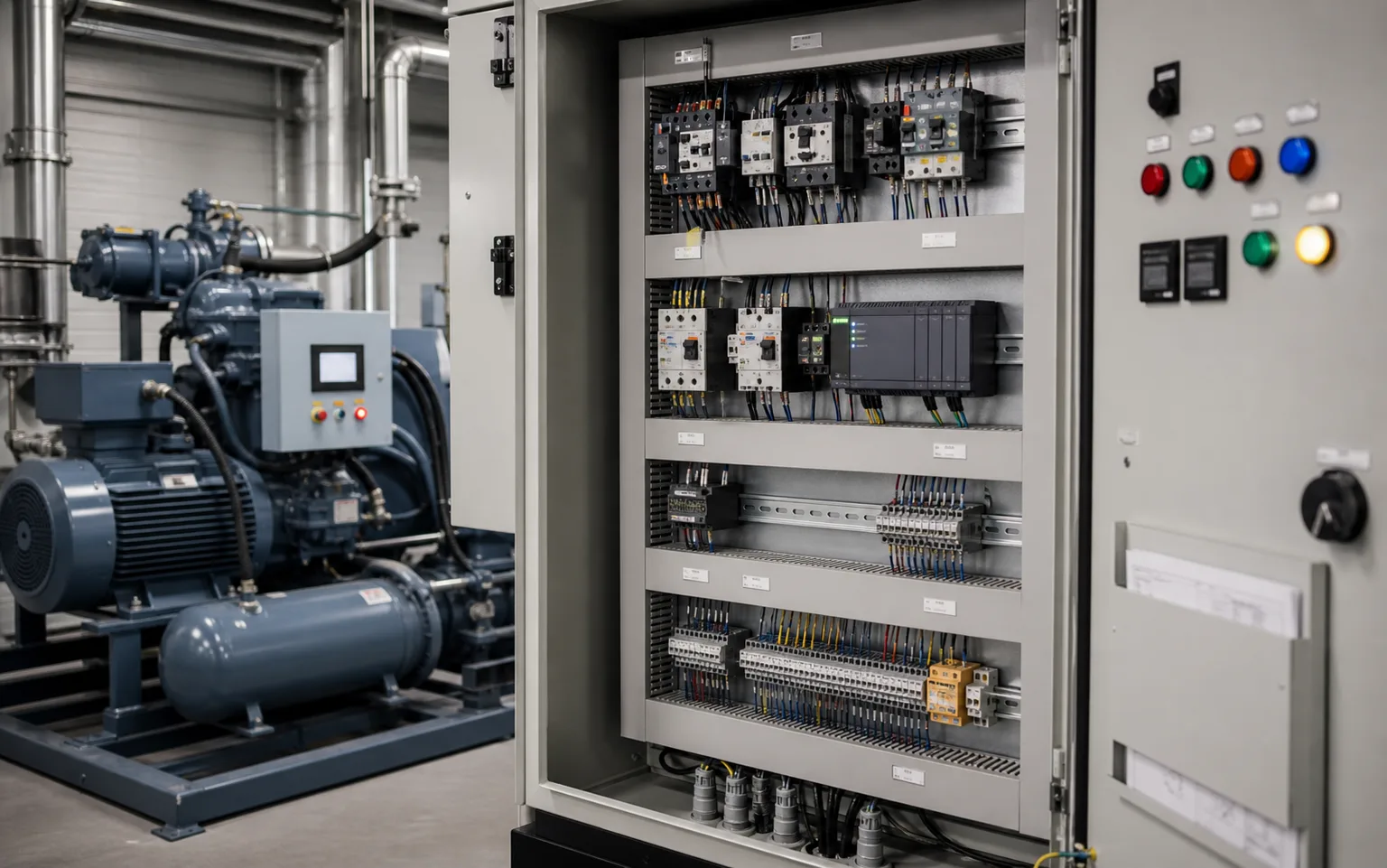 Compressor Control Panel 01 cover